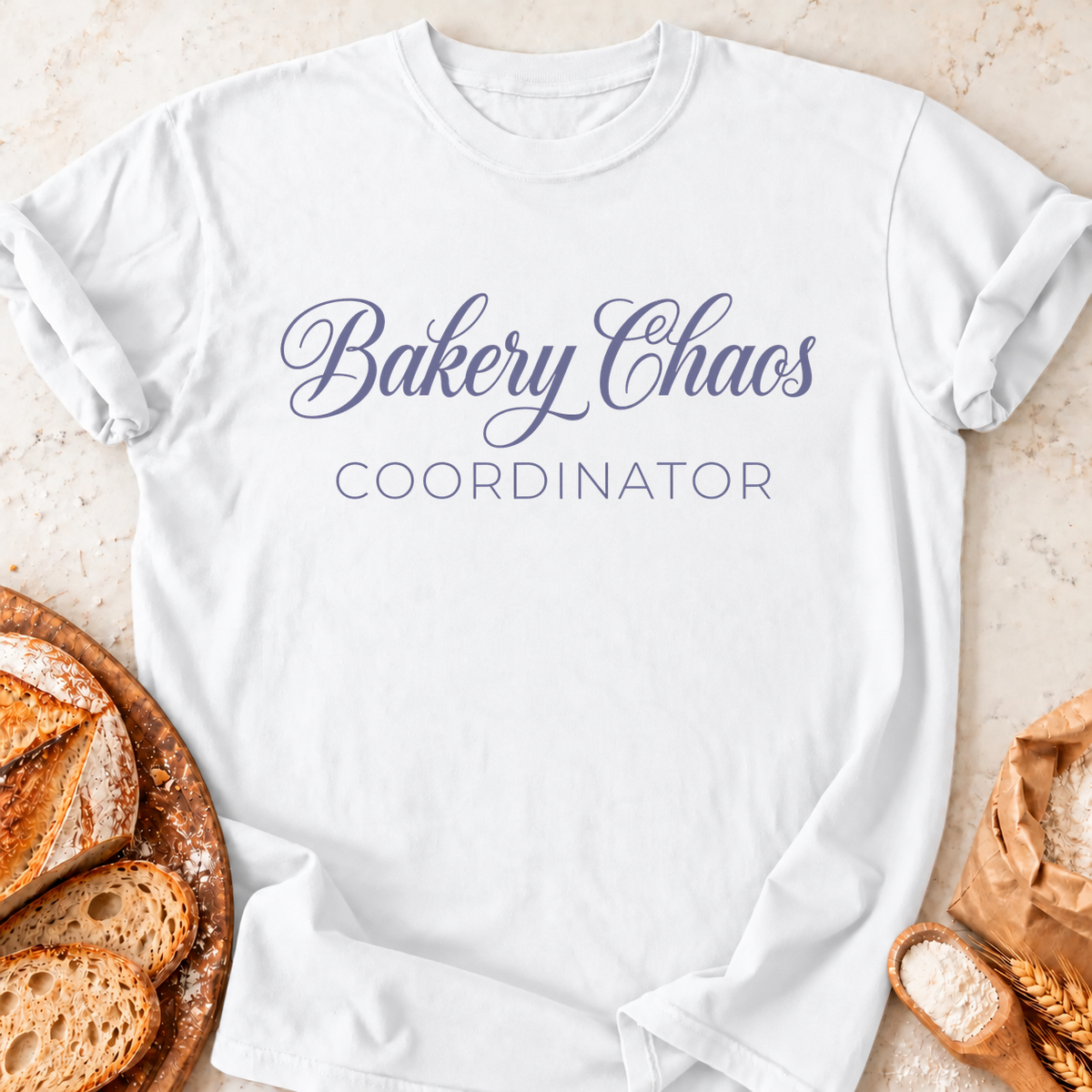 Bakery Chaos Coordinator T-Shirt — White