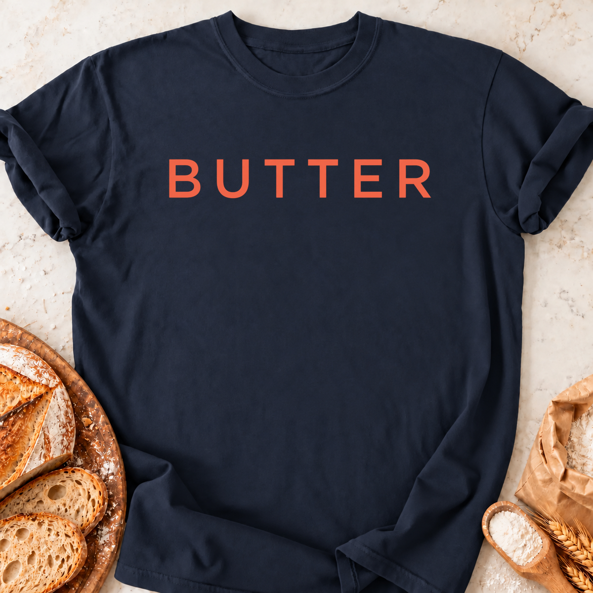 Butter T-Shirt — Navy