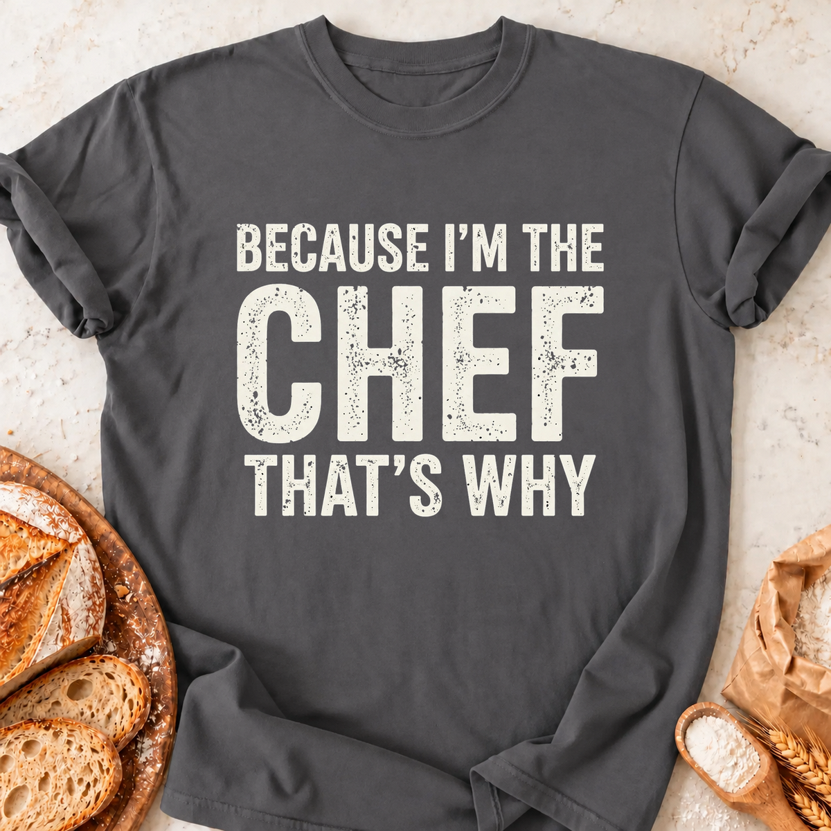 I'm the Chef T-Shirt — Charcoal