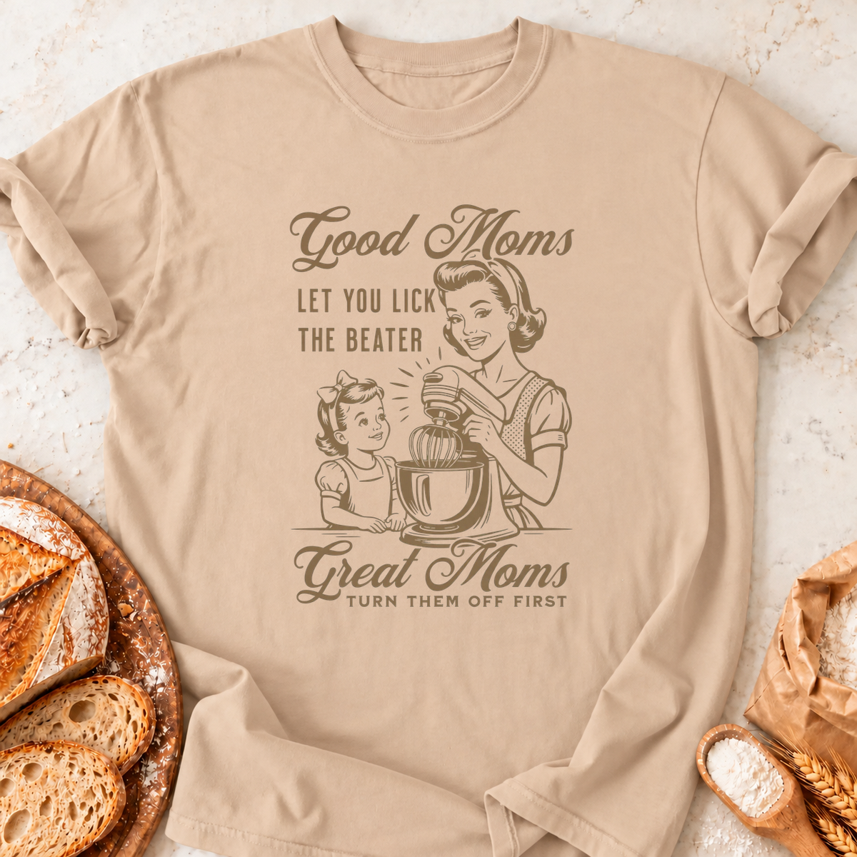 Lick the Beater T-Shirt — Natural
