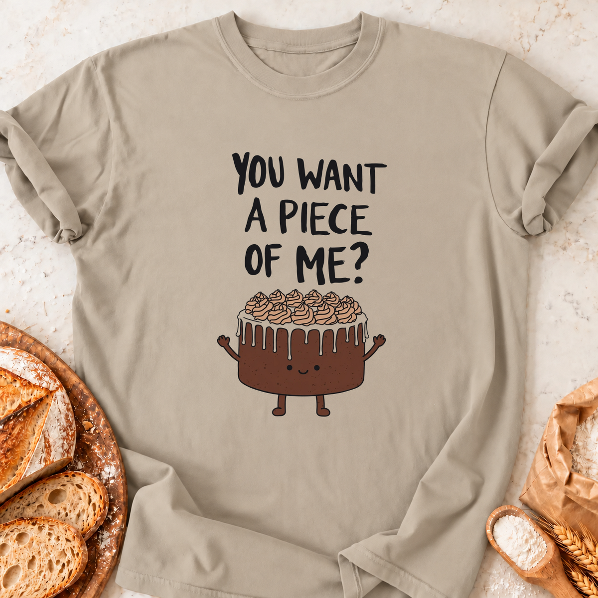Piece of Me T-Shirt — Sand