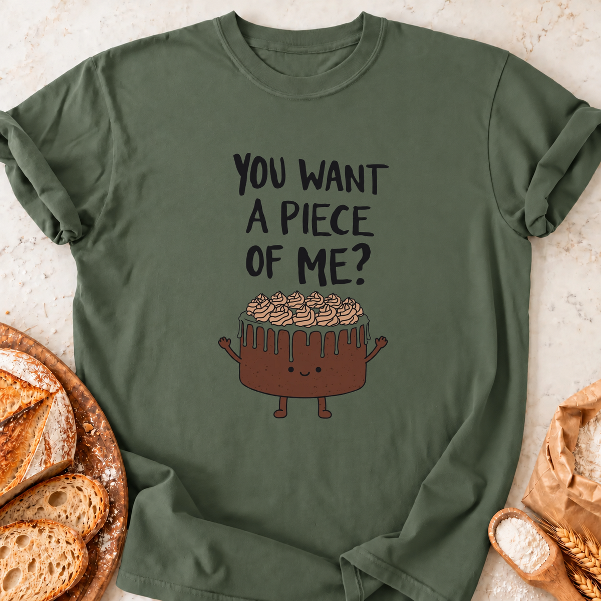 Piece of Me T-Shirt — Military Green