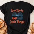 Read And Bake T-Shirt — Black