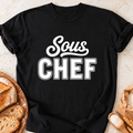 Sous Chef T-Shirt — Black