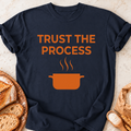 Trust the Process T-Shirt — Navy